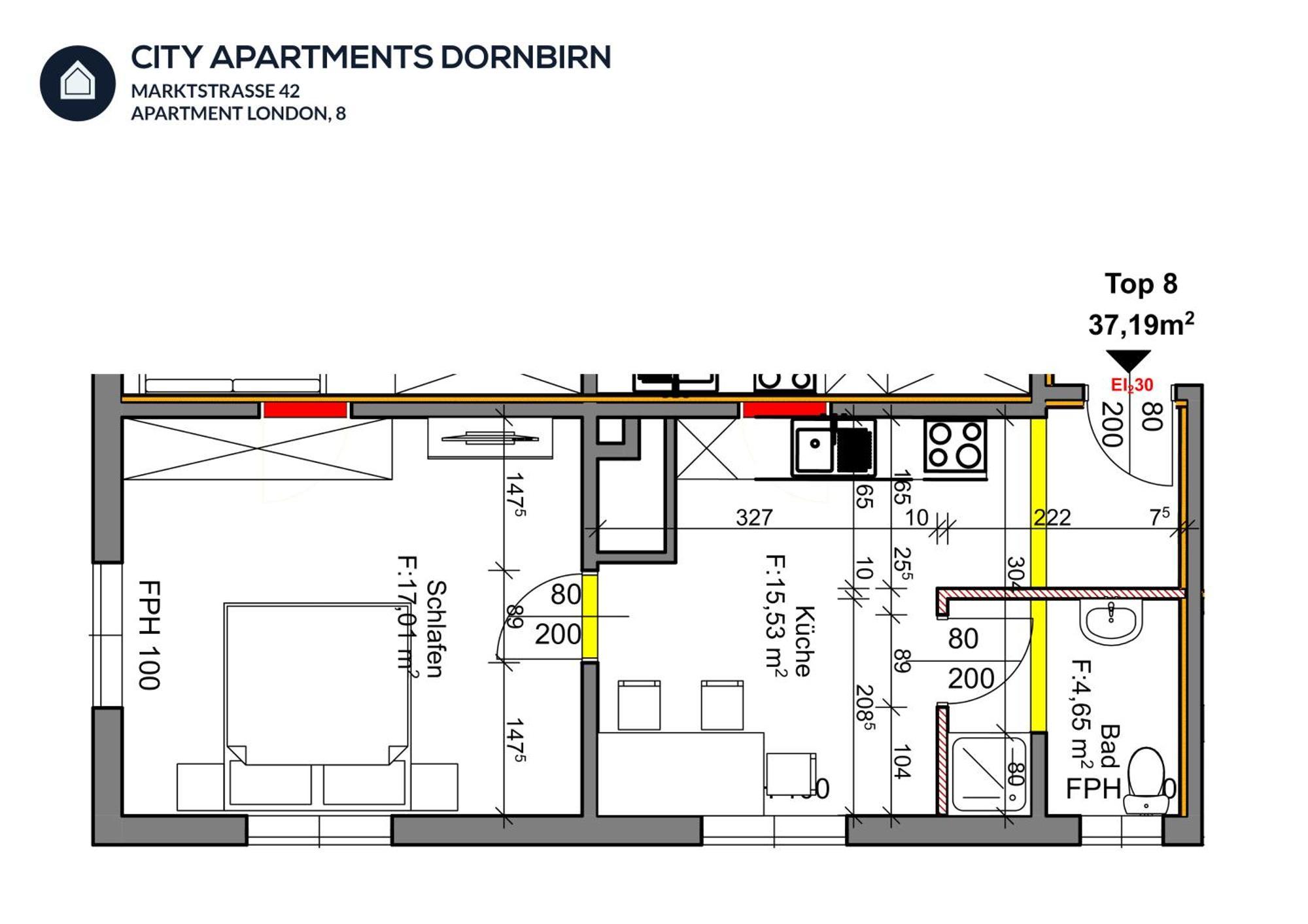 Modernes Stadtleben Im Gemuetlichen City Apartment Dornbirn, London 8 Eksteriør bilde